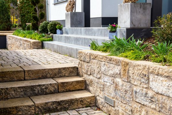 Stone Step Replacement in Reston