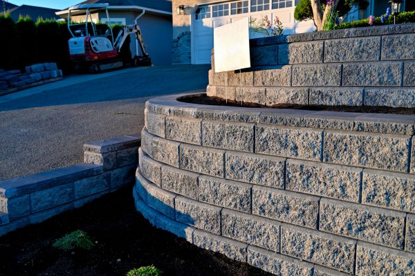 Stone Retaining Wall Repair in Reston