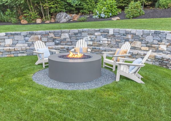 Stone Wall Installation in Reston