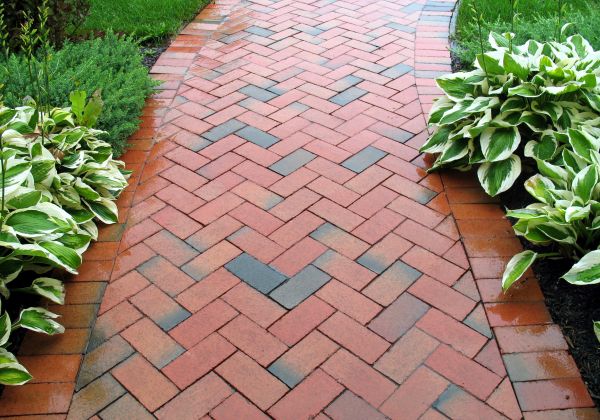 Brick Walkway Repair in Reston