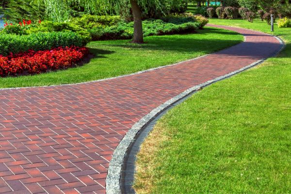 Brick Sidewalk Repair in Reston