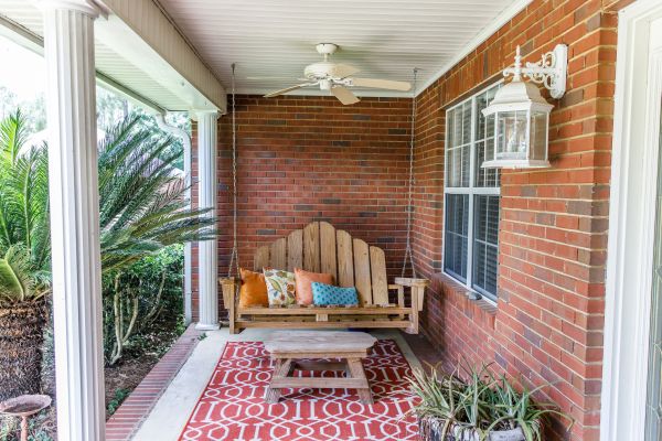 Porch Brick Repair in Reston