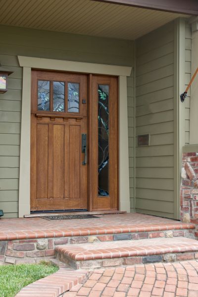 Front Porch Brick Repair in Reston
