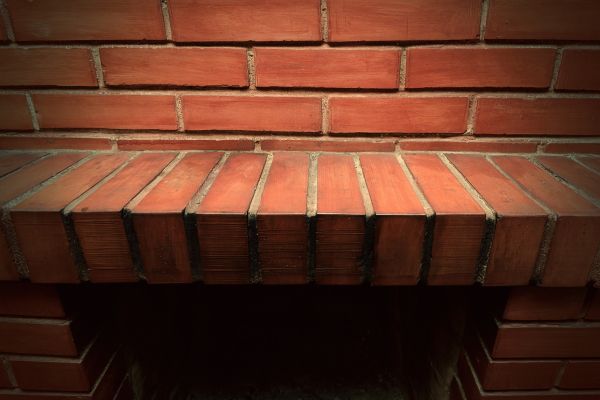 Brick Mantel Repair in Reston