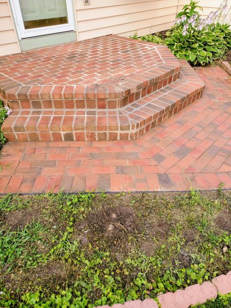 Brick Stoop Repair in Reston